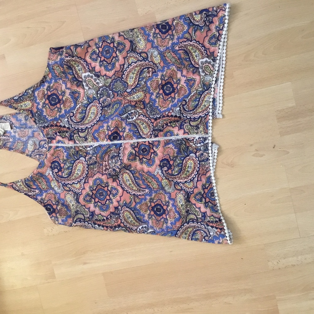 Floral tank top